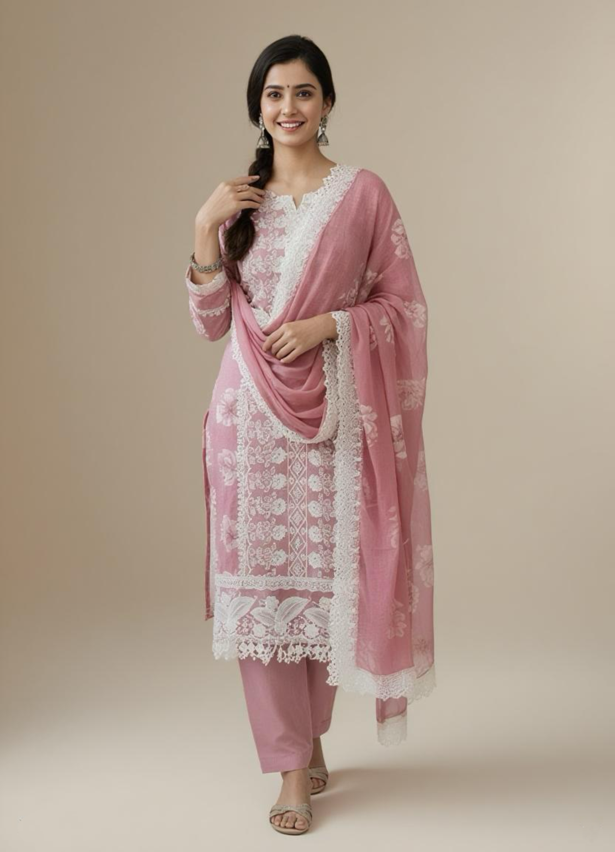 Classic Paisley Kurta Set