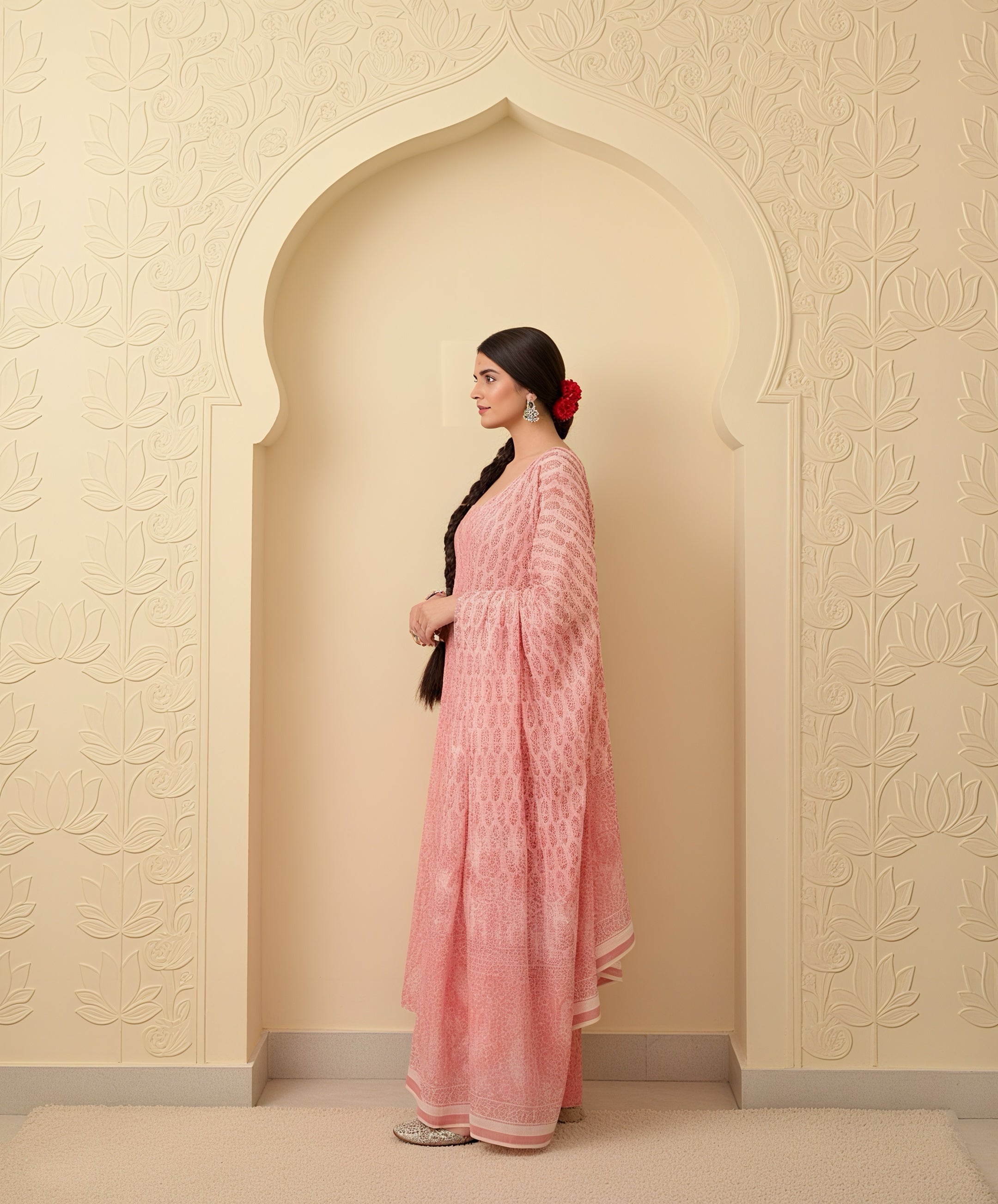 Blush Elegance Kurta Set